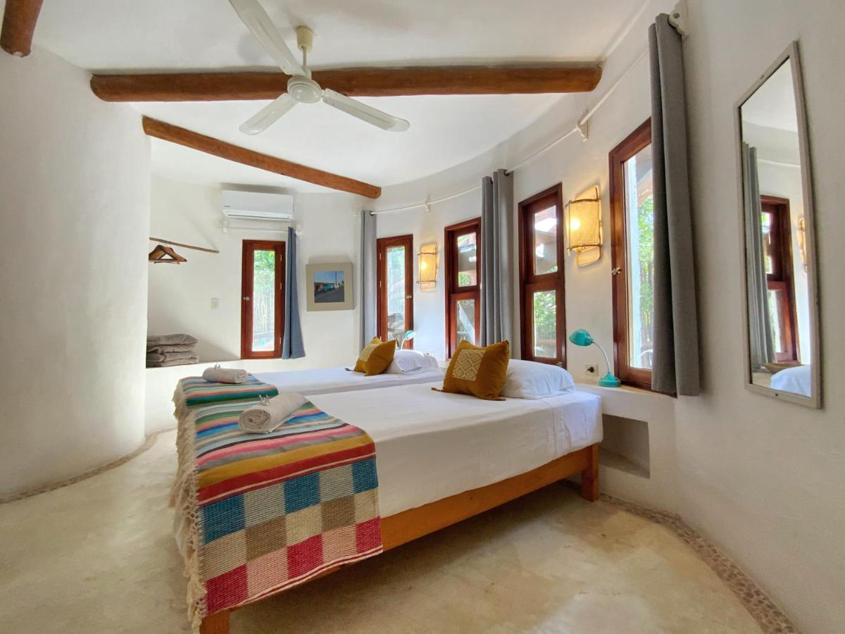 Casa Cacahuate Holbox-casa Entera Con Jardin-whole House With Garden Isla Holbox